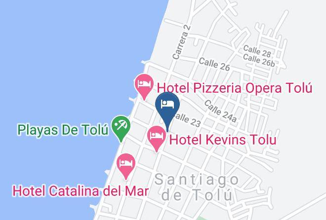 Tolu - Hotel Clemon De Tolu Maps