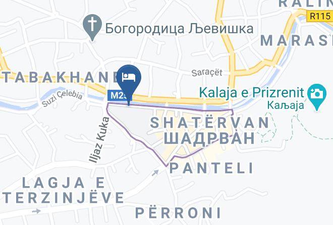 Prizren - Hotel Cleon Maps