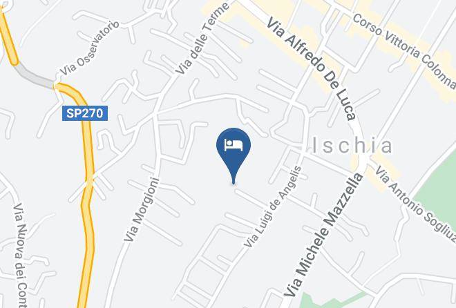Hotel Cleopatra Ischia Map