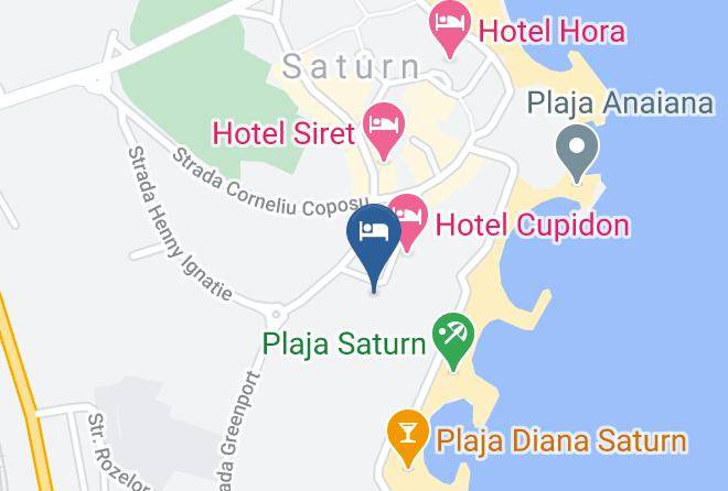 Mangalia - Hotel Cleopatra Maps