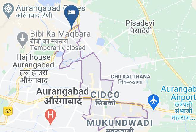 Aurangabad - Hotel Click Junagadh Maps