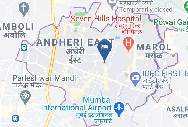 Mumbai - Hotel Cliff Hanger Maps