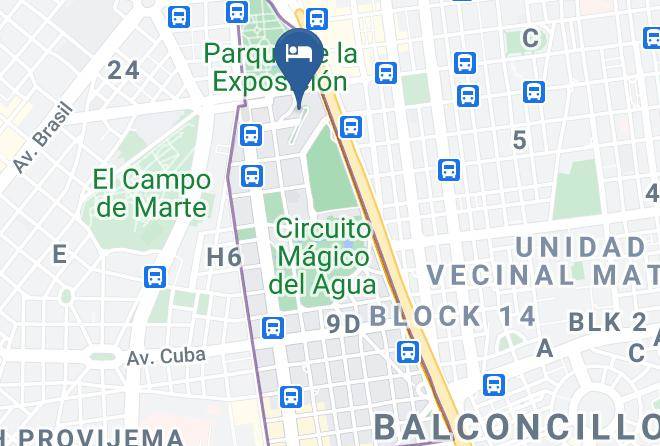 Hotel Clifford Hotel Map