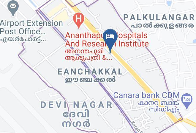 Trivandrum - Hotel Clifften Maps