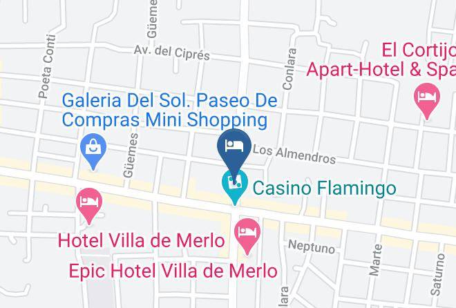 Santa Rosa Dellara - Hotel Clima Sol Maps
