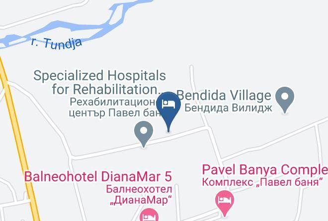 Pavel Banya - Hotel Klinika D R Gechevi Maps