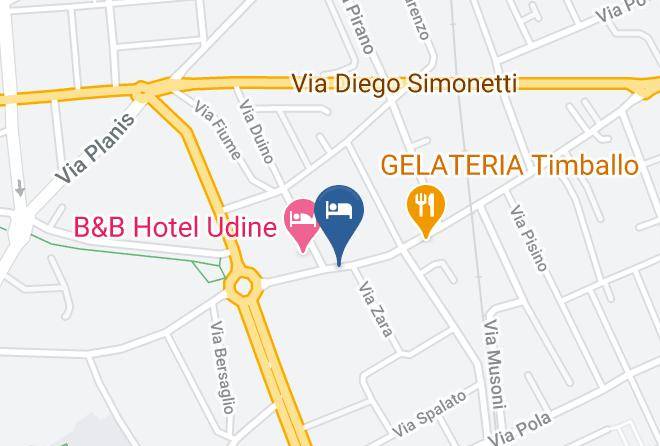 Udine - Hotel Clocchiatti Next Maps