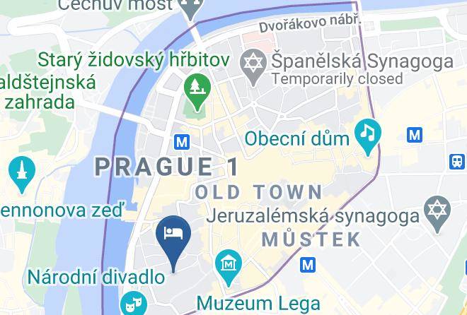 Prague - Cloister Inn Hotel Maps