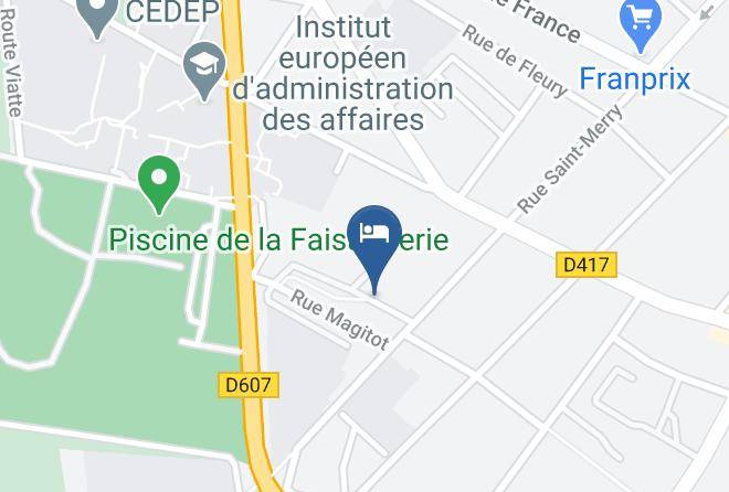 Seine Et Marne - Hotel Clos St Merry Insead Residences Maps