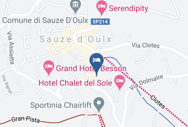 Turin - Hotel Clotes Maps