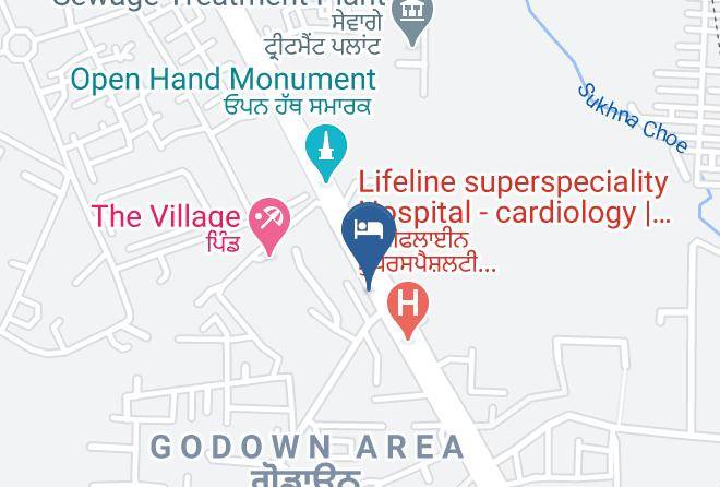Zirakpur - Hotel Cloud 9 Zirakpur Maps