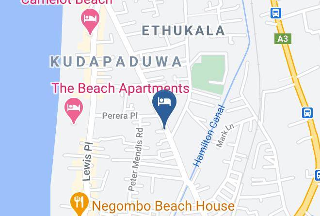Colombo - Hotel Cloud Nine Maps