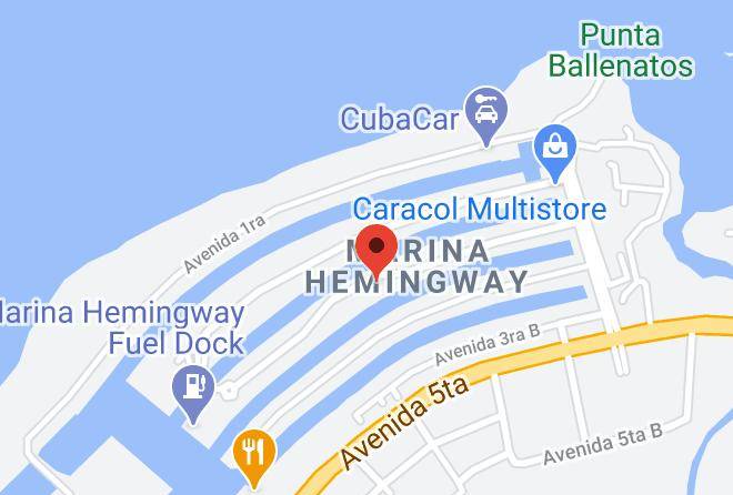 Hotel Club Acuario Map