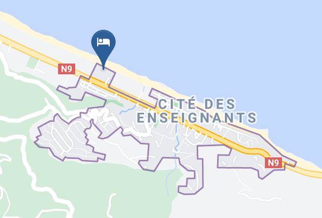 Bejaia - Hotel Club Alloui Maps
