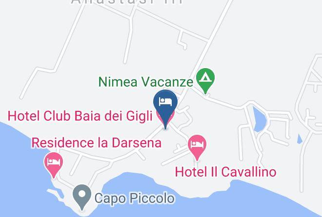 Crotone - Hotel Club Baia Dei Gigli Maps