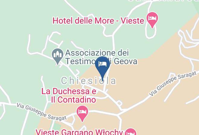 Foggia - Hotel Club Bellavista Vieste Maps