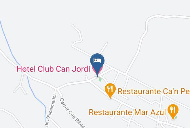 Baleares - Hotel Club Can Jordi Maps