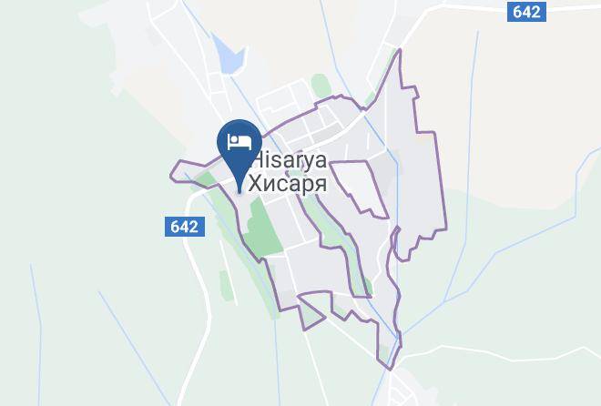 Hisarya - Hotel Club Central Maps