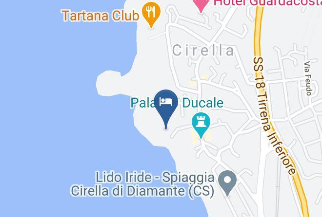 Cosenza - Hotel Club Cirella Maps