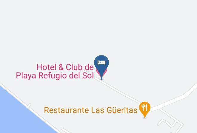 Pijijiapan - Hotel & Club De Playa Refugio Del Sol Maps