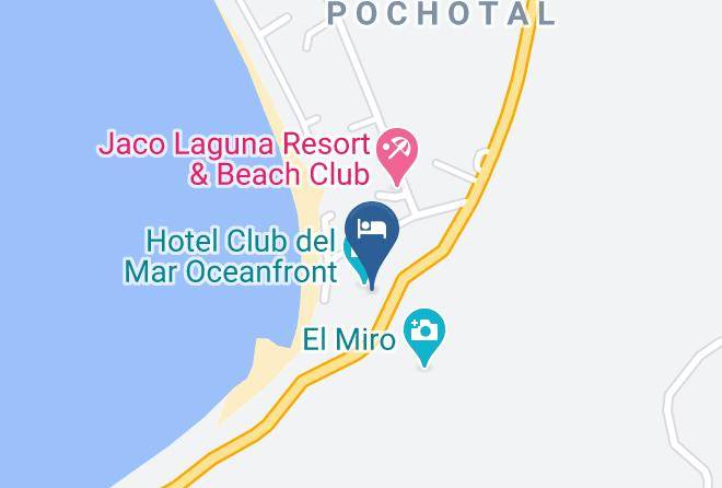Garabito - Hotel Club Del Mar Maps