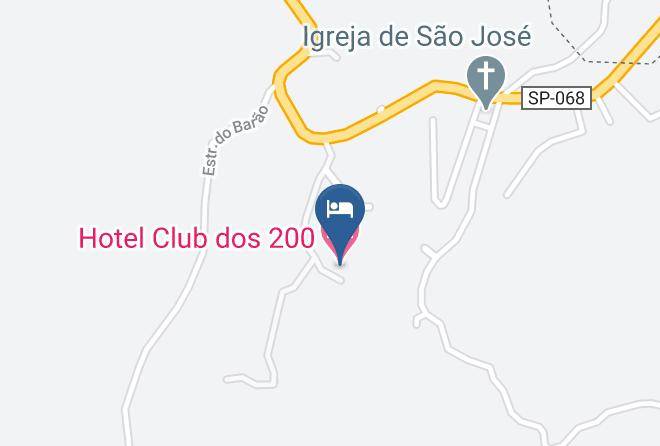 Sao Jose Do Barreiro - Hotel Club Dos 200 Maps