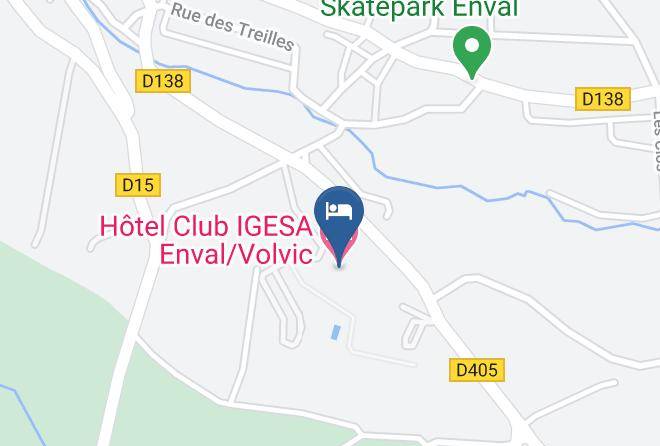 Puy De Dome - Hotel Club Igesa Enval Volvic Maps
