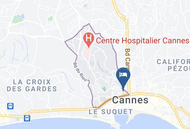 Maritime Alps - Hotel Club Maintenon Maps