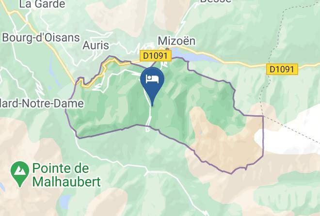 Isere - Hotel Club Mmv Le Panorama Maps