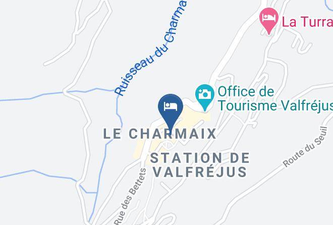 Savoie - Hotel Club Mmv Le Valfrejus Maps