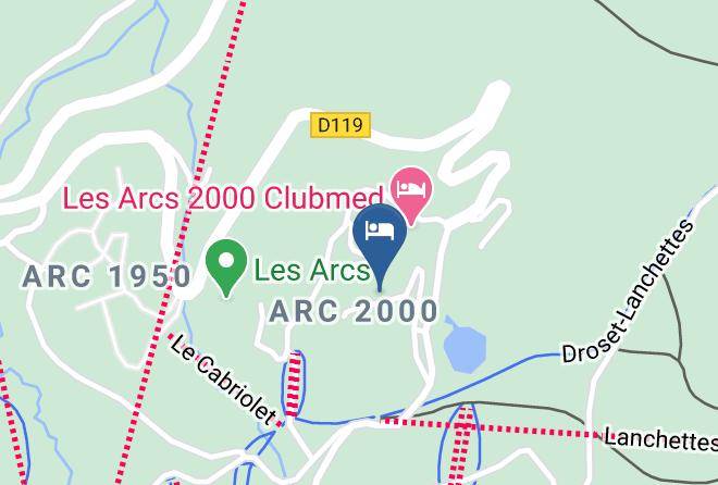 Savoie - Hotel Club Mmv Les Melezes Maps