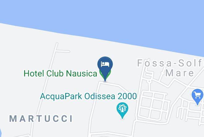 Cosenza - Hotel Club Nausica Maps