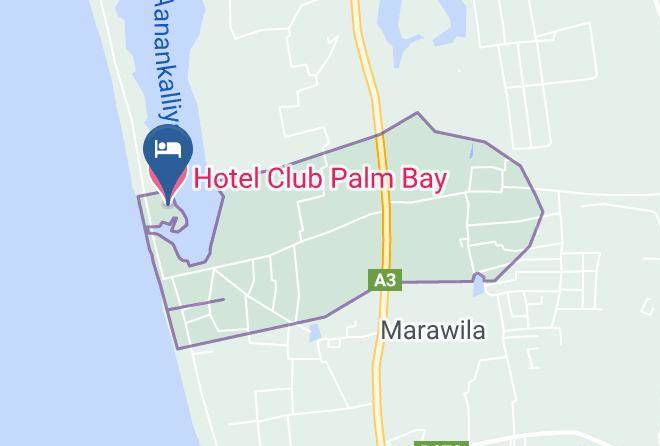 Kurunegala - Hotel Club Palm Bay Maps