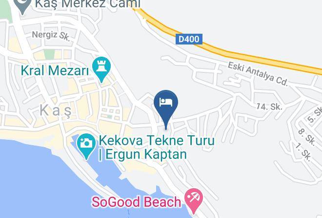 Kas - Hotel Club Phellos Maps