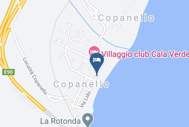 Catanzaro - Hotel Club Poseidon Maps
