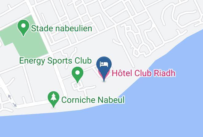 Tunisia - Hotel Club Riadh Maps