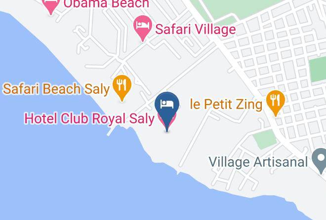 Mbour - Hotel Club Royal Saly Maps