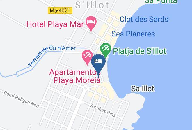 Baleares - Hotel Club S'illot Maps