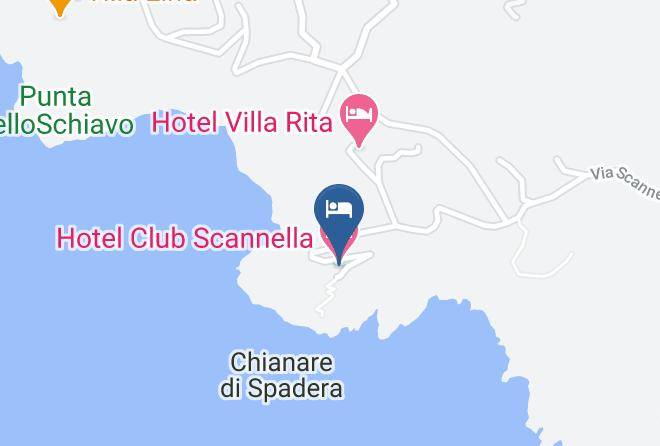 Naples - Hotel Club Scannella Maps