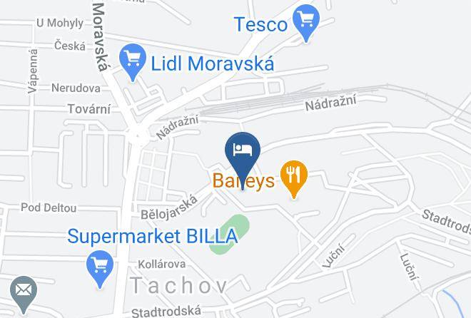 Tachov - Hotel Club Maps