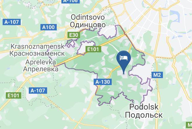 Moscow - Hotel Club Voskresenskoe Maps