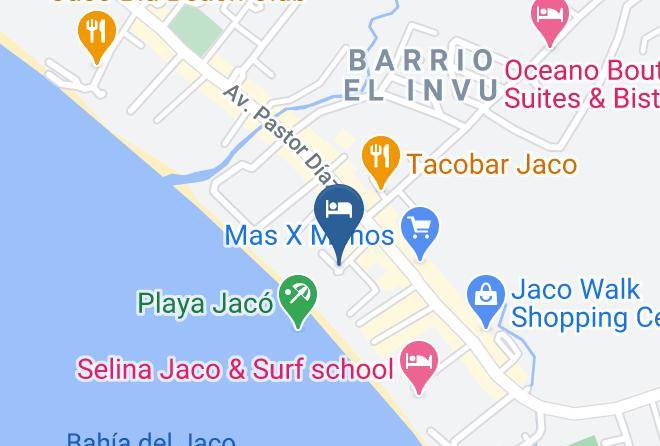 Garabito - Hotel Cocal And Casino Maps