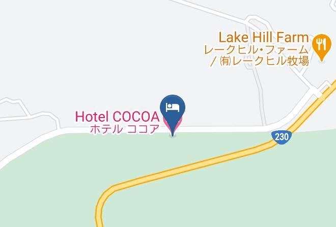 Toyako Townabuta District - Hotel Cocoa Maps