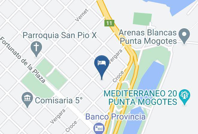 General Pueyrredon Partido - Hotel Cocoa Y Dptos Maps