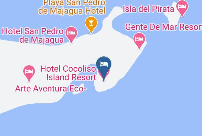 Cartagena De Indias - Hotel Cocoliso Island Resort Maps