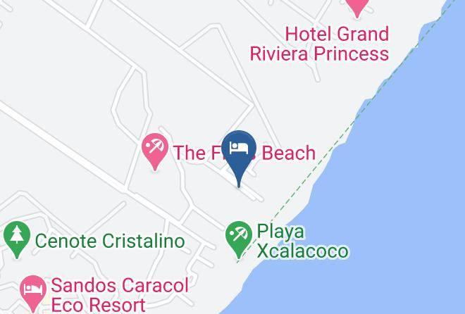 Solidaridad - Cocos Cabanas Hotel & Restaurant Maps