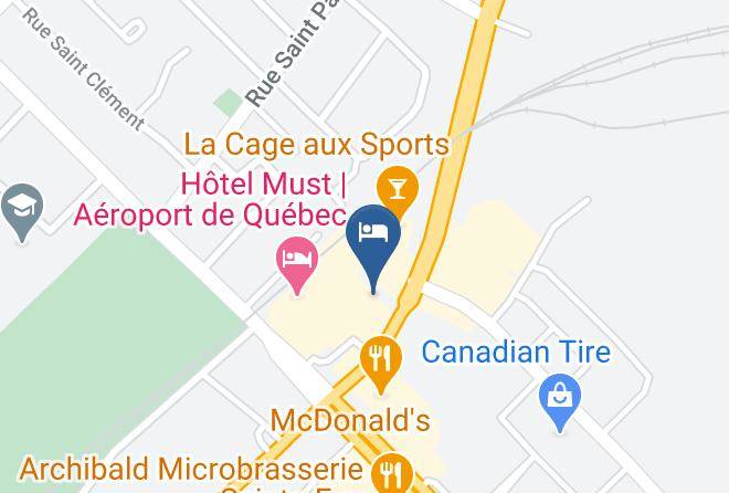 Capitale Nationale - Hotel Cofortel Maps