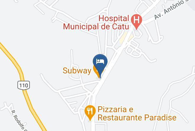 Catu - Hotel Colibri Maps