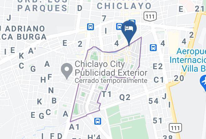 Chiclayo - Hotel Colibri Maps