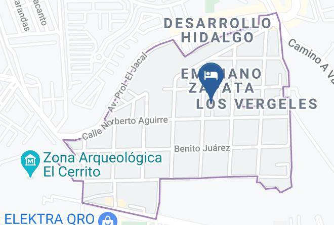 Corregidora Municipality - Hotel Colibri Queretaro Maps